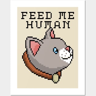 FEED ME HUMAN Posters and Art